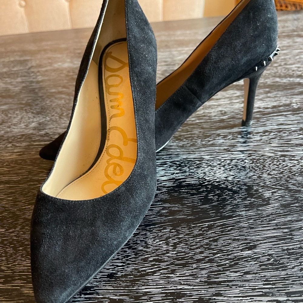 Sam Edelman Black Heels with Studs